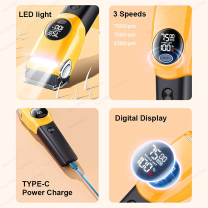 Professional Pet Grooming Kit Dog Hair Clipper Cat Shaver Electric Trimmer Hair Cutting Machine for Sheep Rabbits Small Animals