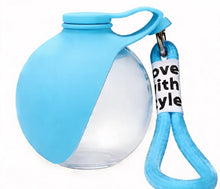 Dog Water Bottle – HydroPaws™ Portable Leakproof Pet Water Bottle with Built-In Drinking Bowl