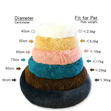 Pet Bed Round– Cozy Plush Bed for Dogs & Cats