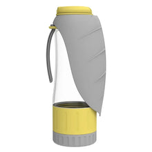 Dog Water Bottle Portable Food Container 2 In 1 Leakproof Pet Drinking Dispenser Feeder Cup For Outdoor Walking Hiking
