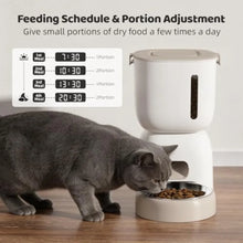 WiFi Automatic Pet Feeder & Water Fountain – Smart App-Controlled Feeding Set with 304 Stainless Steel Bowl & Voice Recording