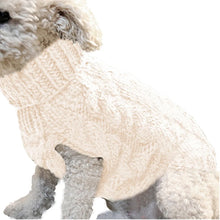 Small Dog Sweater - Warm Knitted Autumn Winter Clothing for Pet Dogs Comfort Wear