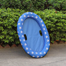 Travel Supplies Foldable Dog Swimming Float Soft Cooling Pet Inflatable Raft PVC Pet Floating Raft Summer Party