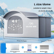 Cat Cooling House – Summer Cooling Bed for Cats and Small Dogs