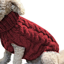 Small Dog Sweater - Warm Knitted Autumn Winter Clothing for Pet Dogs Comfort Wear