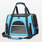 Pet carrying bag, approved by the airline, suitable for cats and dogs under 20 pounds. Soft cat carrying bag with cushion for tr
