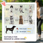 PawHut Foldable Dog Carriage w/ Universal Wheels, Shock Absorber