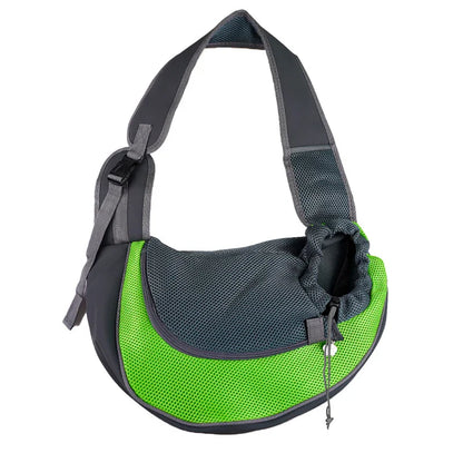 Pet Carrier Sling – Breathable Oxford Shoulder Bag for Small Dogs, Cats & Puppies