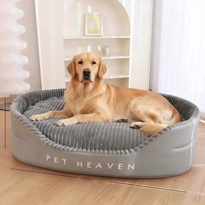 Calming Washable soft Dog Bed for Anxiety & Comfort