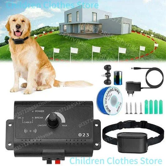 Invisible Wireless Electric Dog Fence System Outdoor Dog Training Remote Control Beep DogShock Collar Electric Pet Fence