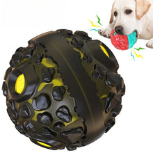 Dog Chew Toy – Natural Rubber Interactive Ball for Teeth Cleaning & Treat Dispensing for Small, Medium & Large Dogs