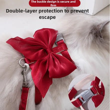 Adjustable Pet Harness & Leash - Traction Rope Set - For Cats Kittens Puppies Rabbits Ferrets