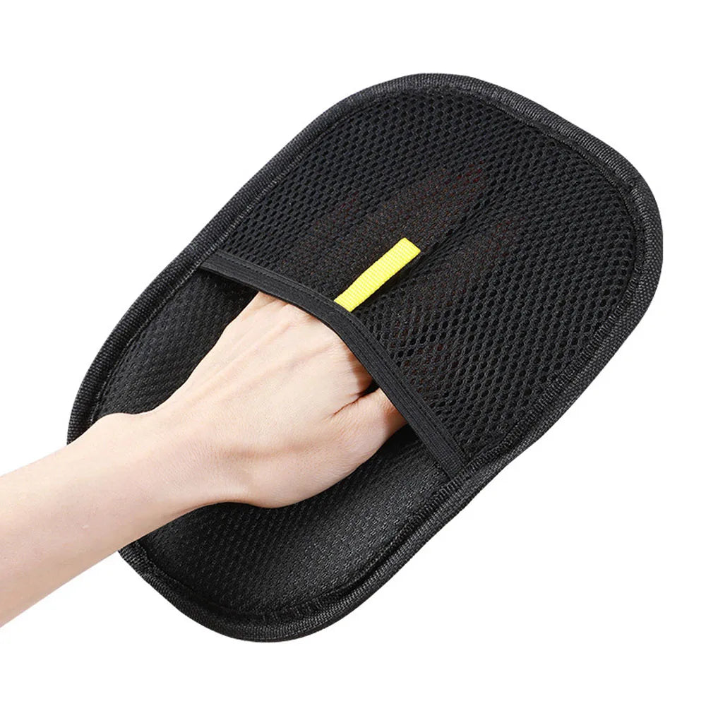 Pet Static Hair Removal Gloves with Bidirectional Brushing for Cat Hair Removal and Cleaning