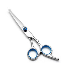 Premium Pet Grooming Scissors Safety Round Tip,  Scissors Portable Stainless Steel Shears For Dogs & Cats Pets Shears Supplies