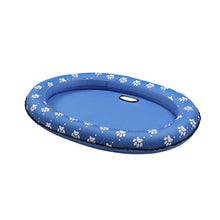 Travel Supplies Foldable Dog Swimming Float Soft Cooling Pet Inflatable Raft PVC Pet Floating Raft Summer Party