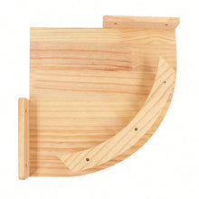Katzen Kletterwand mit Hängematte – Wandmontierter Eck-Kratzbaum mit Stufen