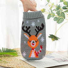 Christmas Pet Dog Sweater - Cute Knitted Wool Winter Costume for Cats & Medium Dogs