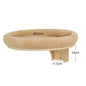 Wall Mounted Cat Climbing Wood Shelves Cat Hammock with Jumping Platform or Scratching Post for Cat Playing and Sleeping