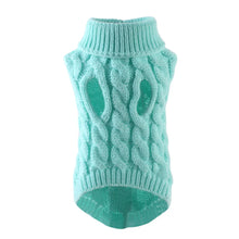 Small Dog Sweater - Warm Knitted Autumn Winter Clothing for Pet Dogs Comfort Wear