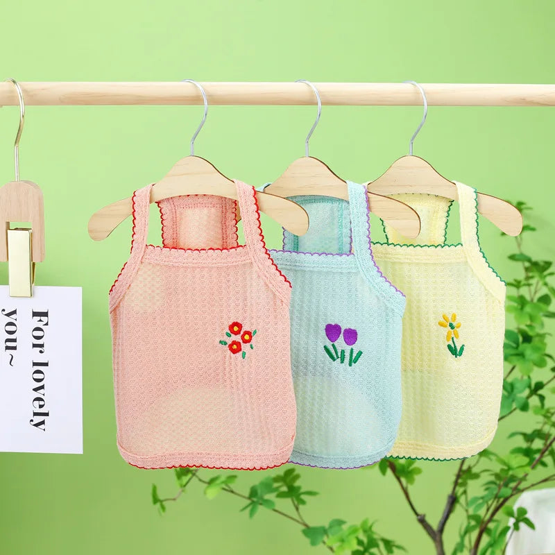 Summer Thin Strap Dog Clothing for Small Pets-2