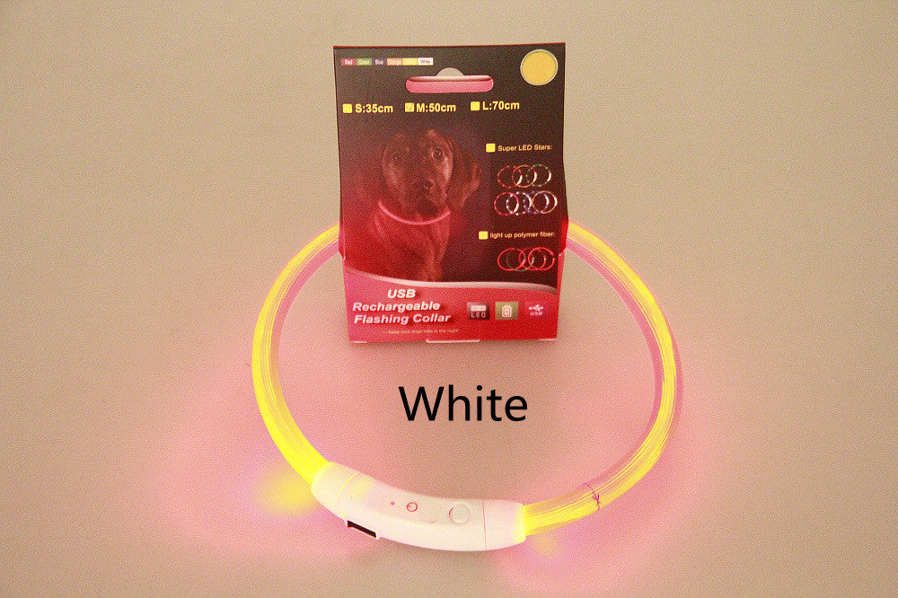 USB Rechargeable Safety Pet Collar-5