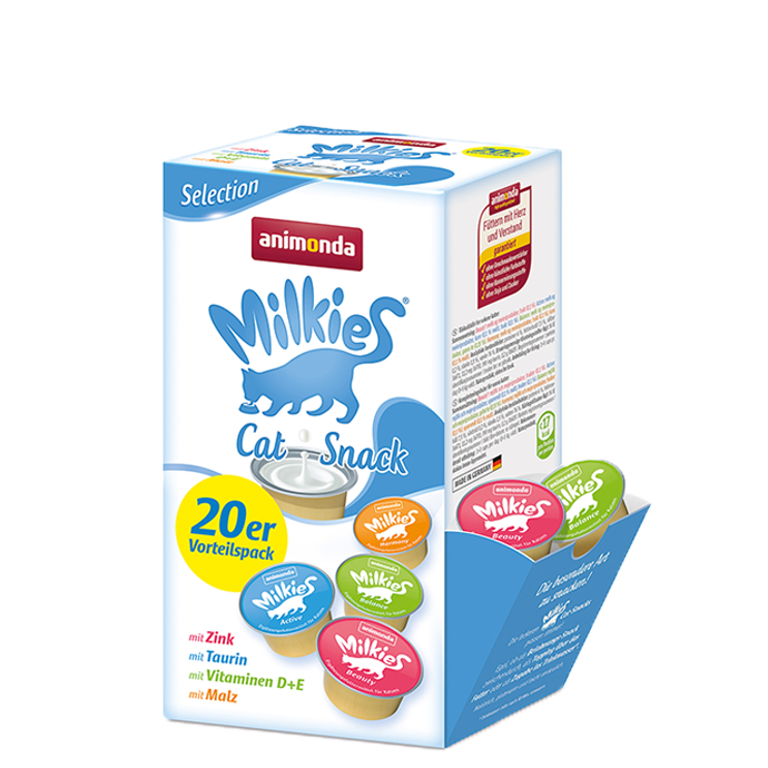 Katzenmilch & Katzendrink Milkie Selektion 20x15g – Animonda Cat