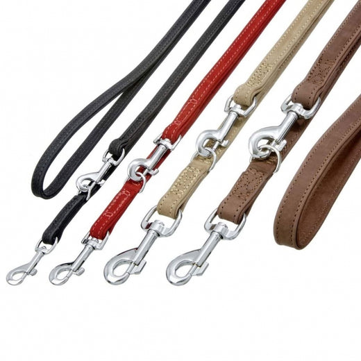 Führleine für Hunde – Buffalo Braun, 200cm/10mm