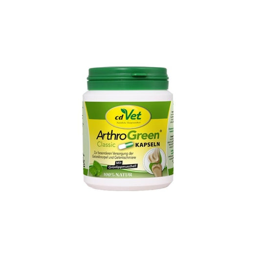 Ergänzungsfutter für Hunde ArthroGreen Classic Kapseln 100 Stück | cdVet
