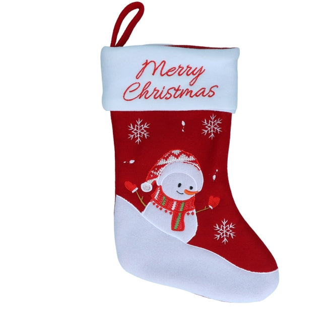Wurfspielzeug für Hunde – Weihnachtssocke Christmas Stocking Snowman