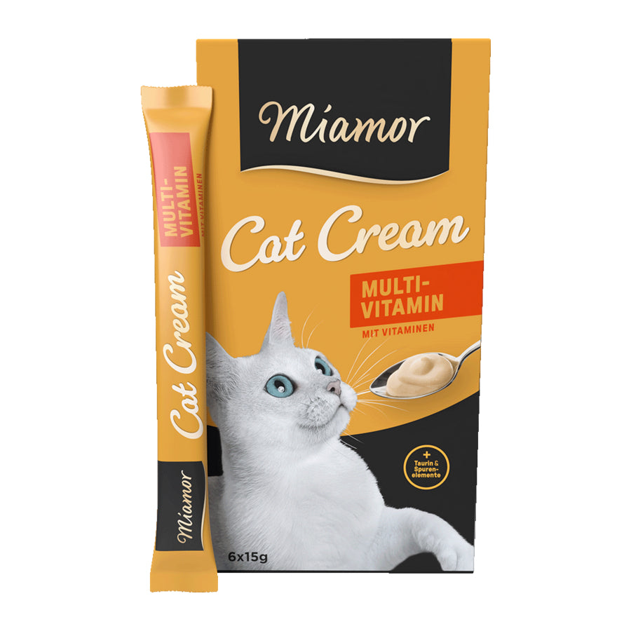 Katzenpaste Cat Confect Multi-Vitamin Cream 6x15g – Miamor