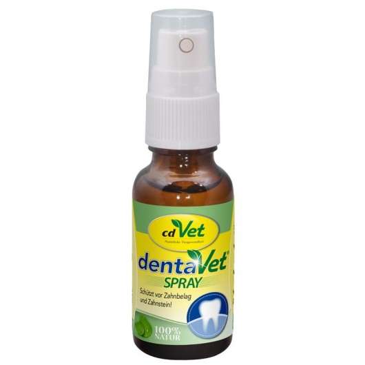 Pflegespray für Hunde dentaVet – Hundepflegeprodukt zum Sprühen, Inhalt 20 ml – cdVet