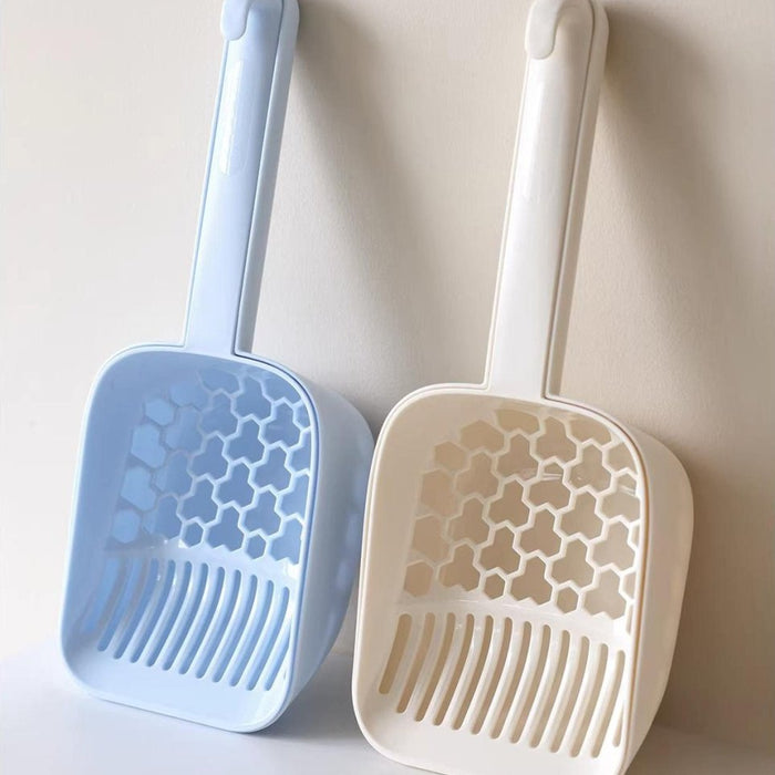 Dual-Zone Cat Litter Scoop & Waste Shovel Set-0
