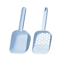 Dual-Zone Cat Litter Scoop & Waste Shovel Set