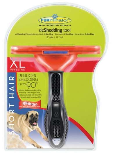 Unterfellbürste für Hunde deShedding Tool für kurzhaarige sehr große Hunde | Furminator