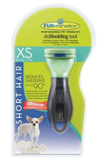 Unterfellbürste für Hunde deShedding Tool für kurzhaarige Schoßhunde | Furminator