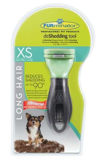 Unterfellbürste für Hunde deShedding Tool für langhaarige Schoßhunde | Furminator