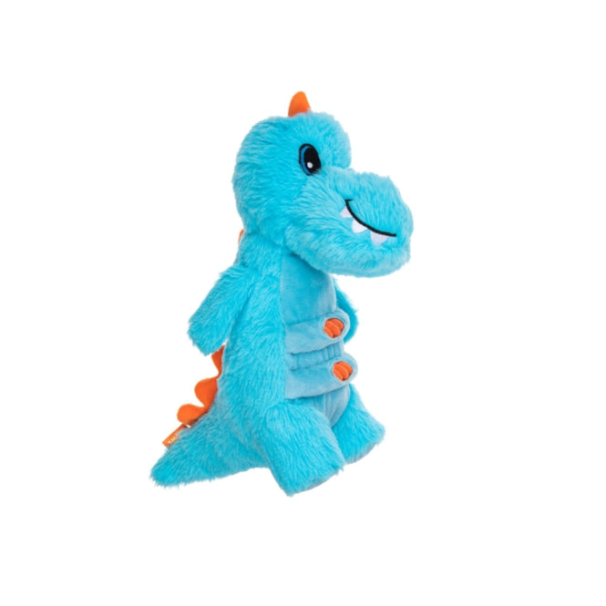 Plüschspielzeug für Hunde – Stomperz Terry der blaue Tyrannosaurus Rex – Bild 2