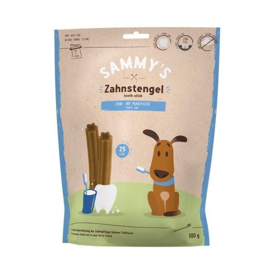 Zahnpflege Snack für Hunde Sammys Zahnstengel 300g, 6er Pack | Bosch