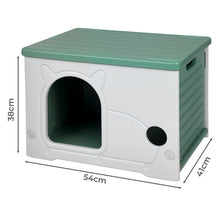 Pawz Outdoor Indoor Dogs Kennel Plastic Puppy Pet House