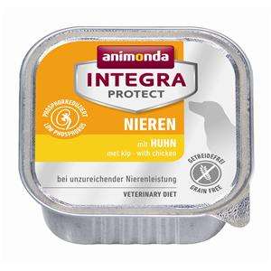 Hundenassfutter Schale Integra Protect Niere Huhn 150g, 11er Pack – Animonda Dog