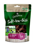 Hundeleckerli Soft-Im-Biss mit Hirsch 125 g, 12er Pack | Christopherus Hund
