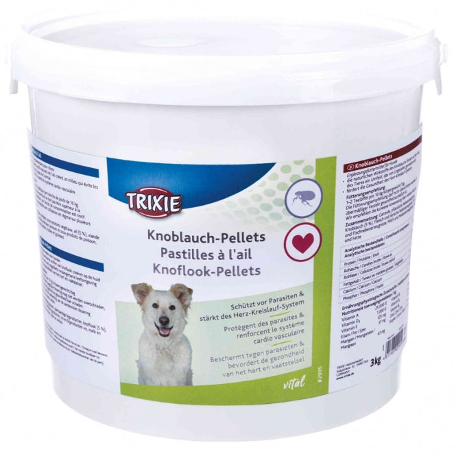 Ergänzungsfutter für Hunde – Knoblauch-Pellets, 3kg