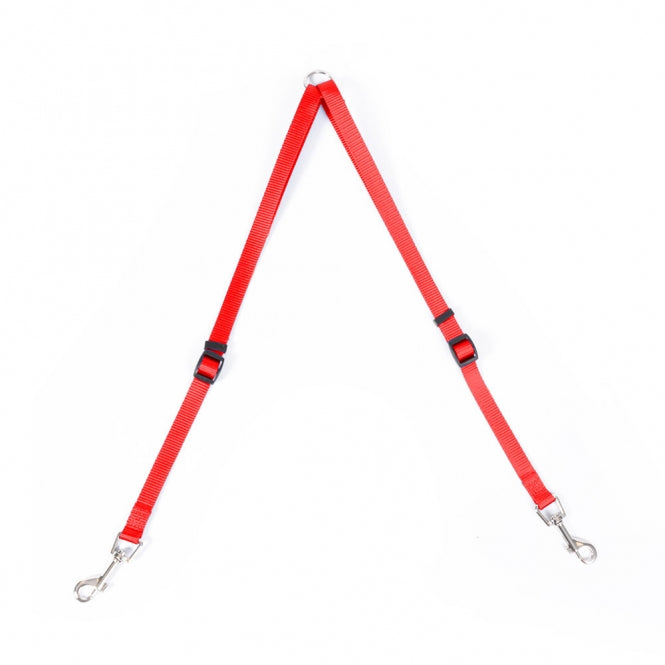 Hundeleine – Nylon-Kupplungsstück für Rot