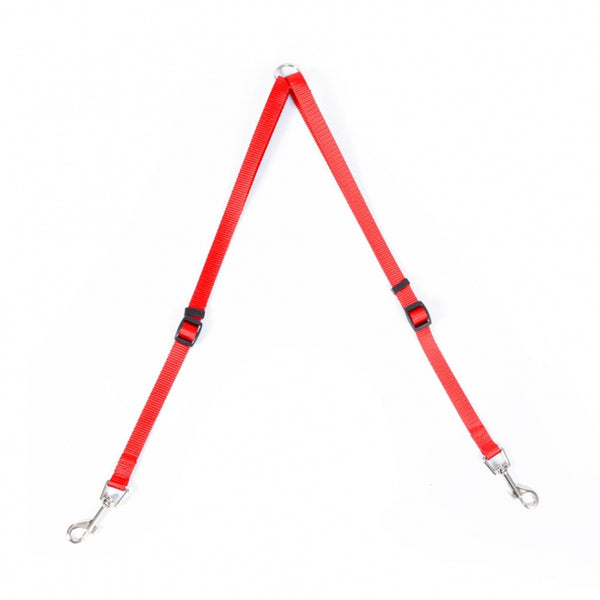 Hundeleine – Nylon-Kupplungsstück für Rot
