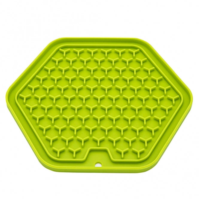 Intelligenzspielzeug für Hunde – Ladi Mat Schleckplatte Hexagon