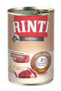 Hundenassfutter Rinti Sensible Lamm + Reis 400g, 12er Pack | Finnern