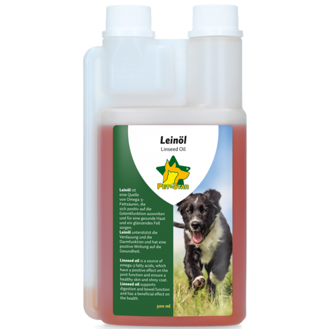 Leinöl für Hunde – 500ml