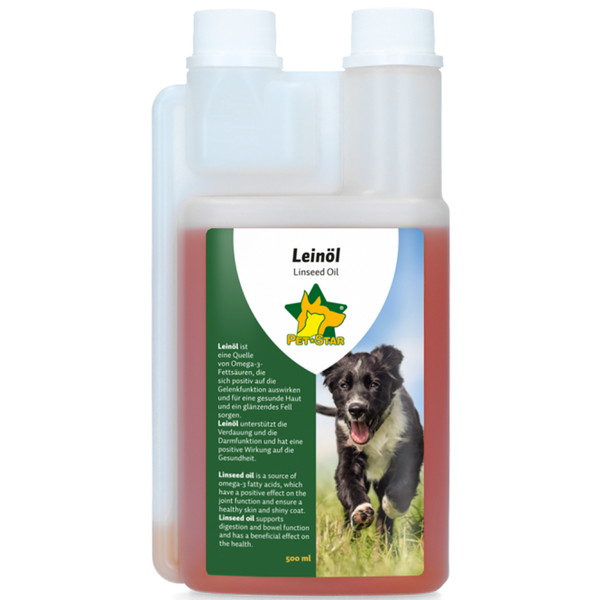 Leinöl für Hunde – 500ml