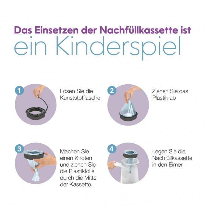 Katzentoilette – by Litter Genie XL-Nachfüllkassette – Bild 3