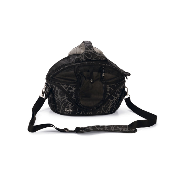 Tragetasche für Hunde – Shopper De Luxe, Größe S, Schwarz